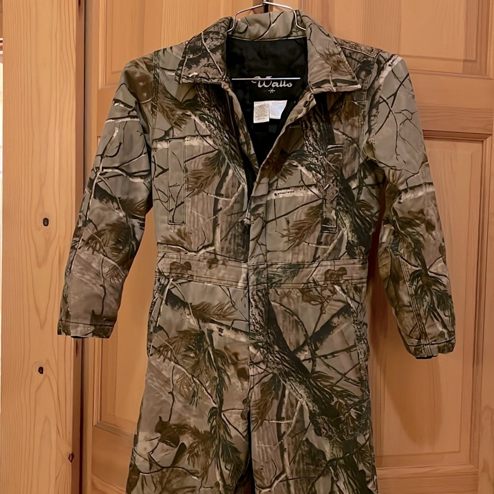 Youth camo Insulated Hunting Bib size 10